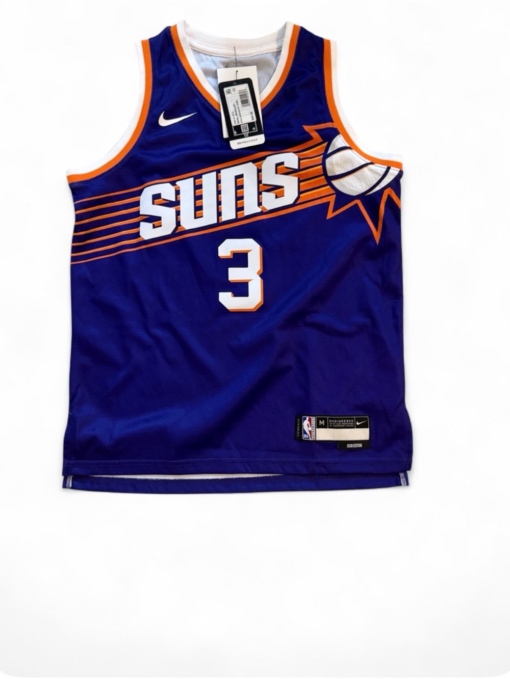 Youth M Nike Phoenix Suns Purple #3 Basketball Jersey